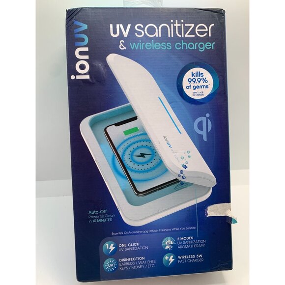 Ionuv UV Sanitizer & Wireless Charger - Picture 2 of 2